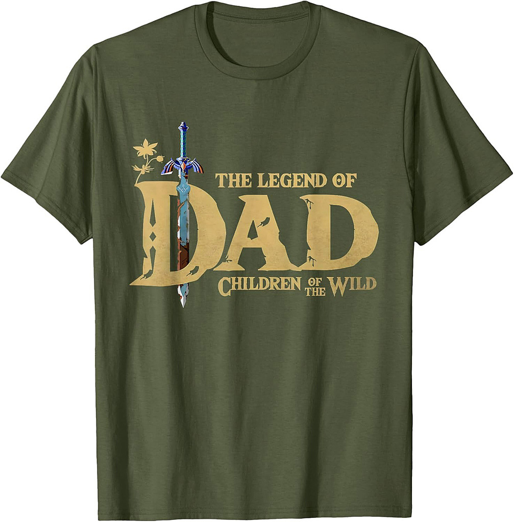 The Legend Of Dad Children Of The Wild Father's Day T-Shirt