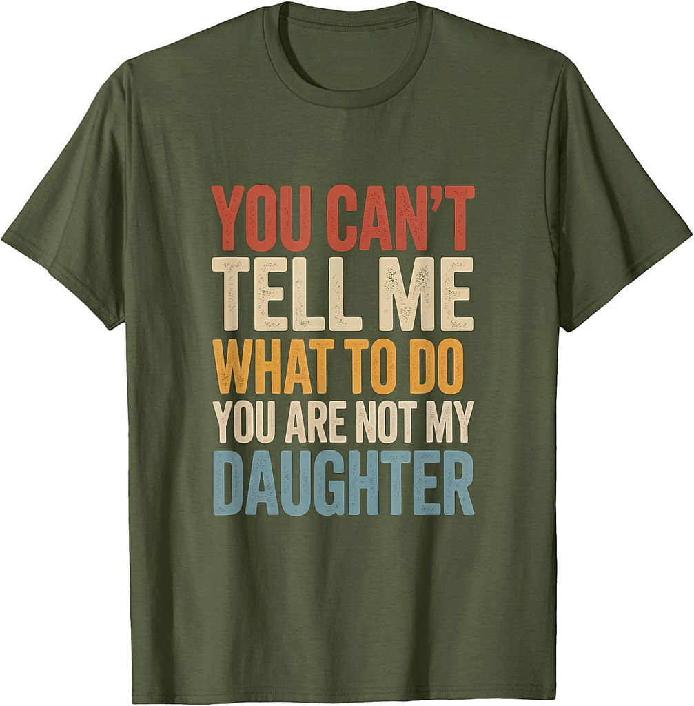 Funny Father's Day Dad Gifts From Daughter Daddy T-Shirt