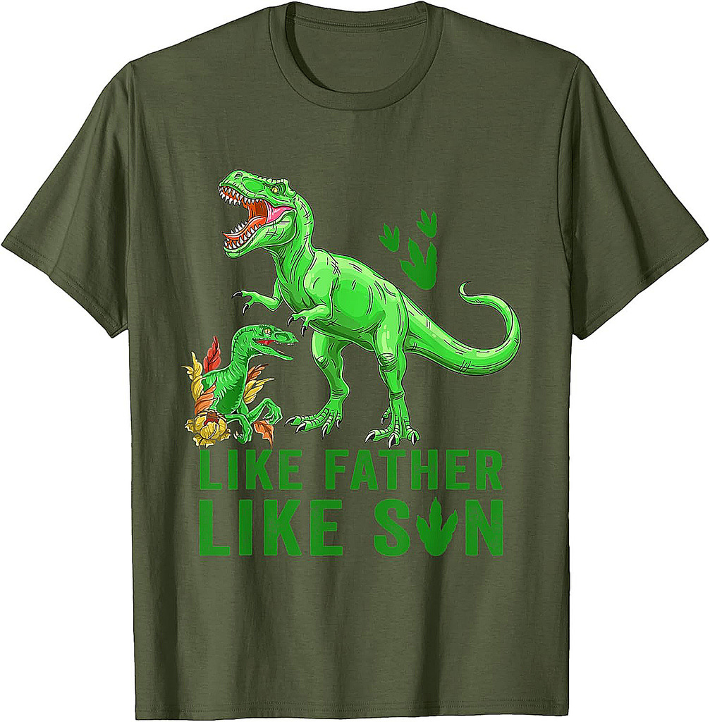 Happy Fathers Day Like Son Like Father T-Shirt
