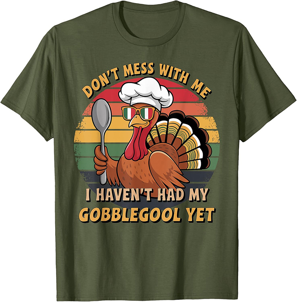 Turkey Day Thanksgiving Day Gobblegool 005 T-Shirt