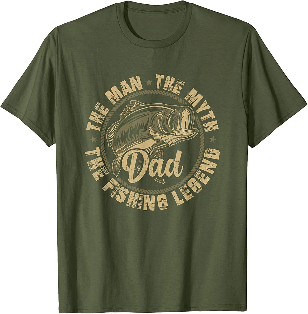 Fishing for Dad Father Day Fishing Gift for Fisherman T-Shirt