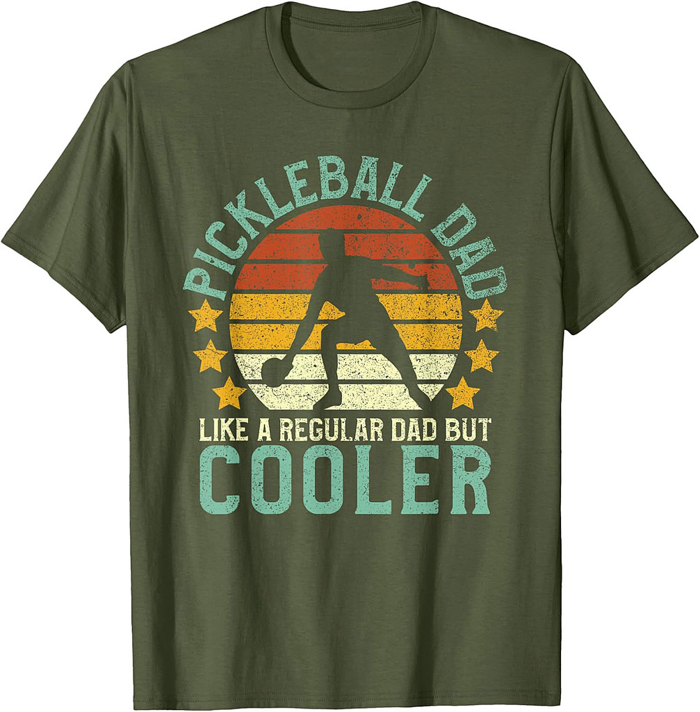 Pickleball Dad | Pickleball Player Funny Father's Day Gift T-Shirt