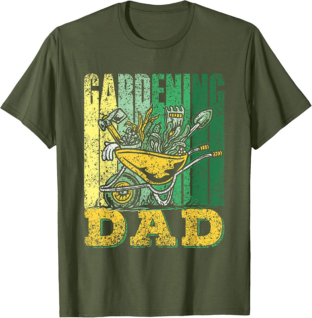Gardening Dad Daddy Father Garden Papa Father's Day T-Shirt