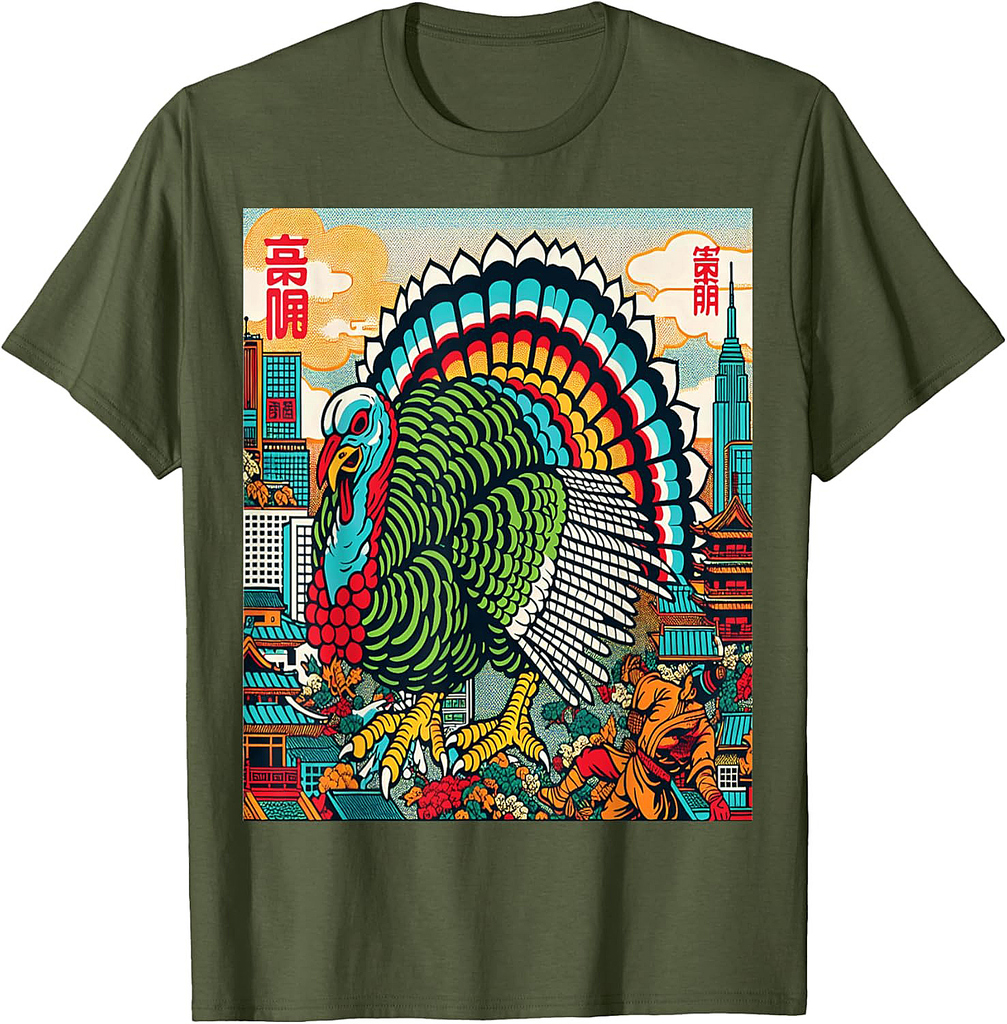 Thanksgiving Monster Gobblezilla T-Shirt