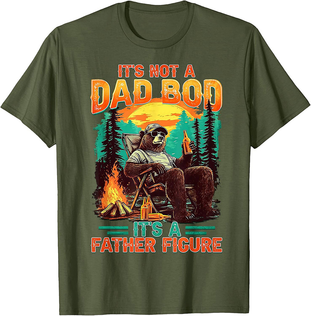 It's Not A Dad Bod It's A Father Figure Funny Father's Day T-Shirt