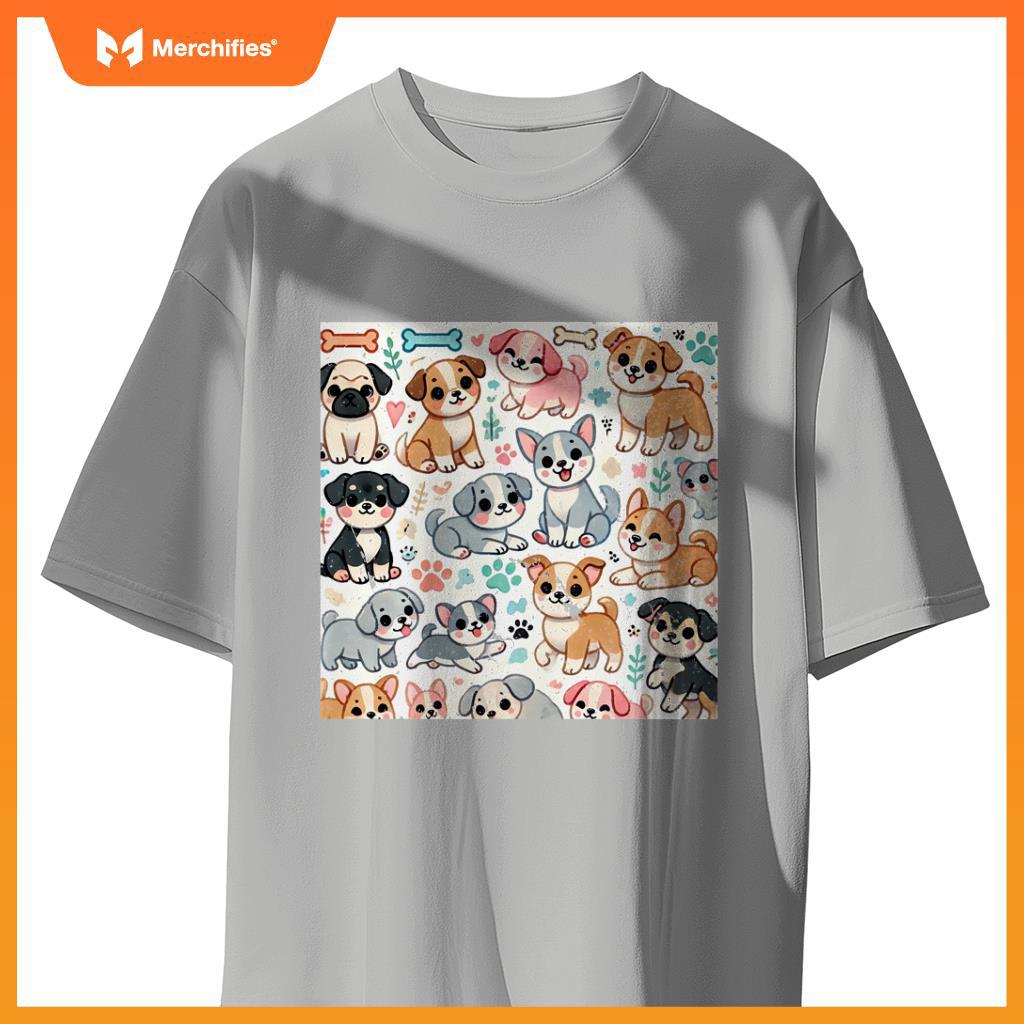 Baby Puppy Dogs Being Cute Little Puppies T-Shirt