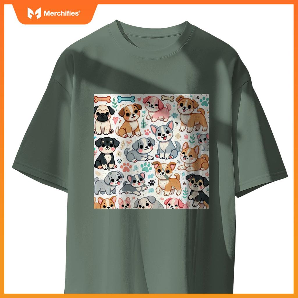 Baby Puppy Dogs Being Cute Little Puppies T-Shirt