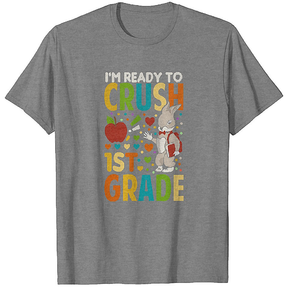 Back To School 1st Grade Back To School T-Shirts Heavyweight T-shirt Men