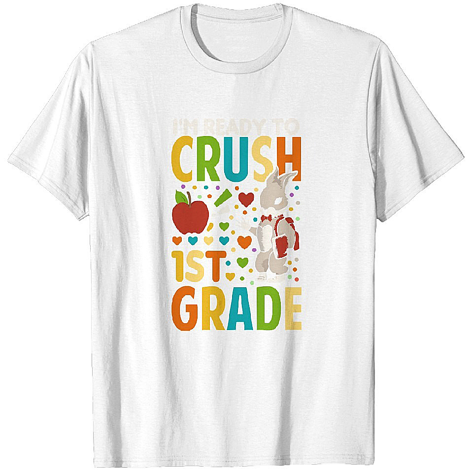 Back To School 1st Grade Back To School T-Shirts Heavyweight T-shirt Men