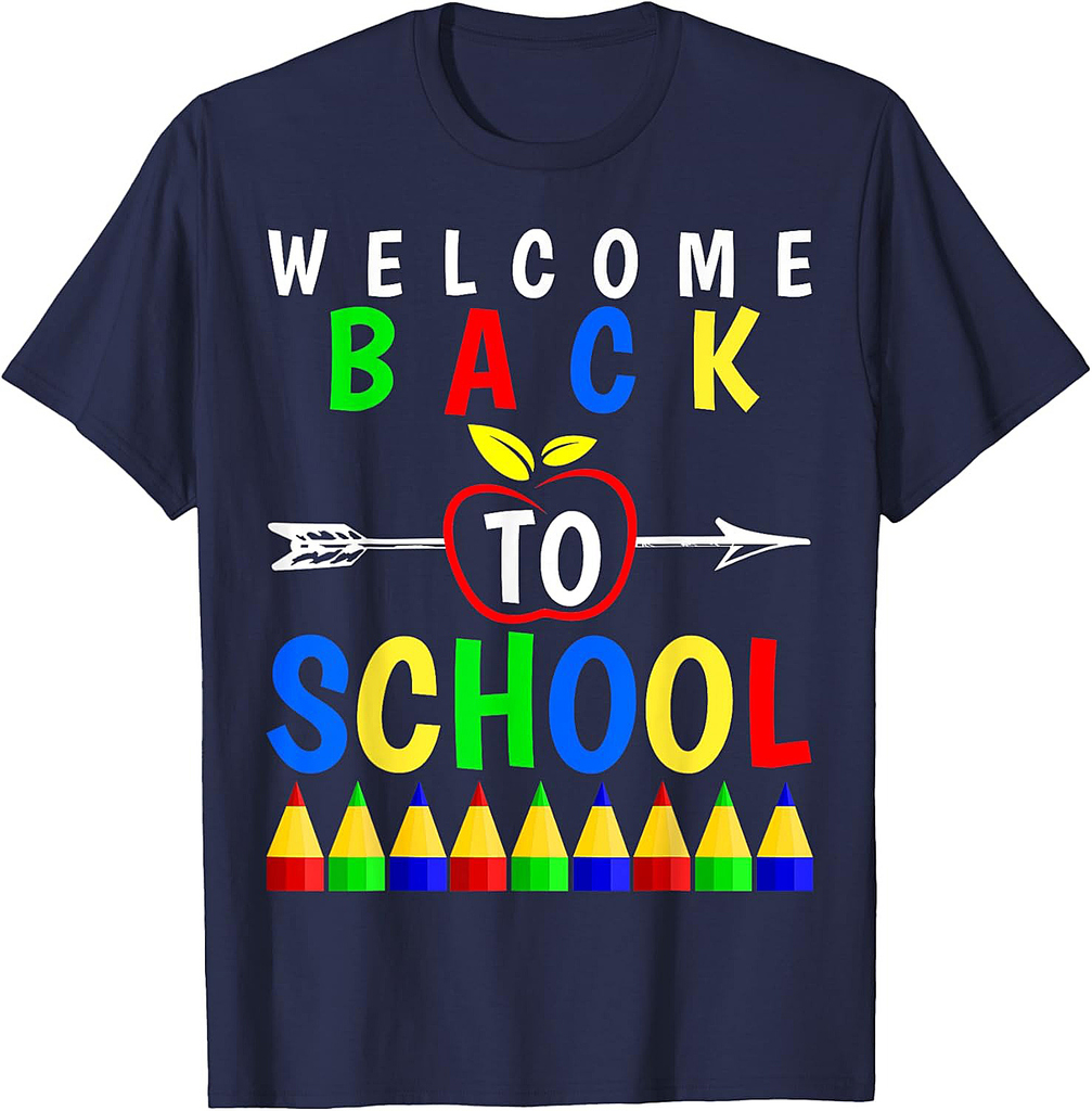 Back To School 2023 For Kids Boys Girls - Teachers Students T-Shirt