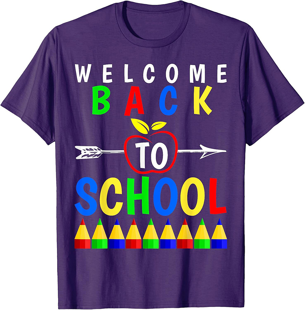 Back To School 2023 For Kids Boys Girls - Teachers Students T-Shirt