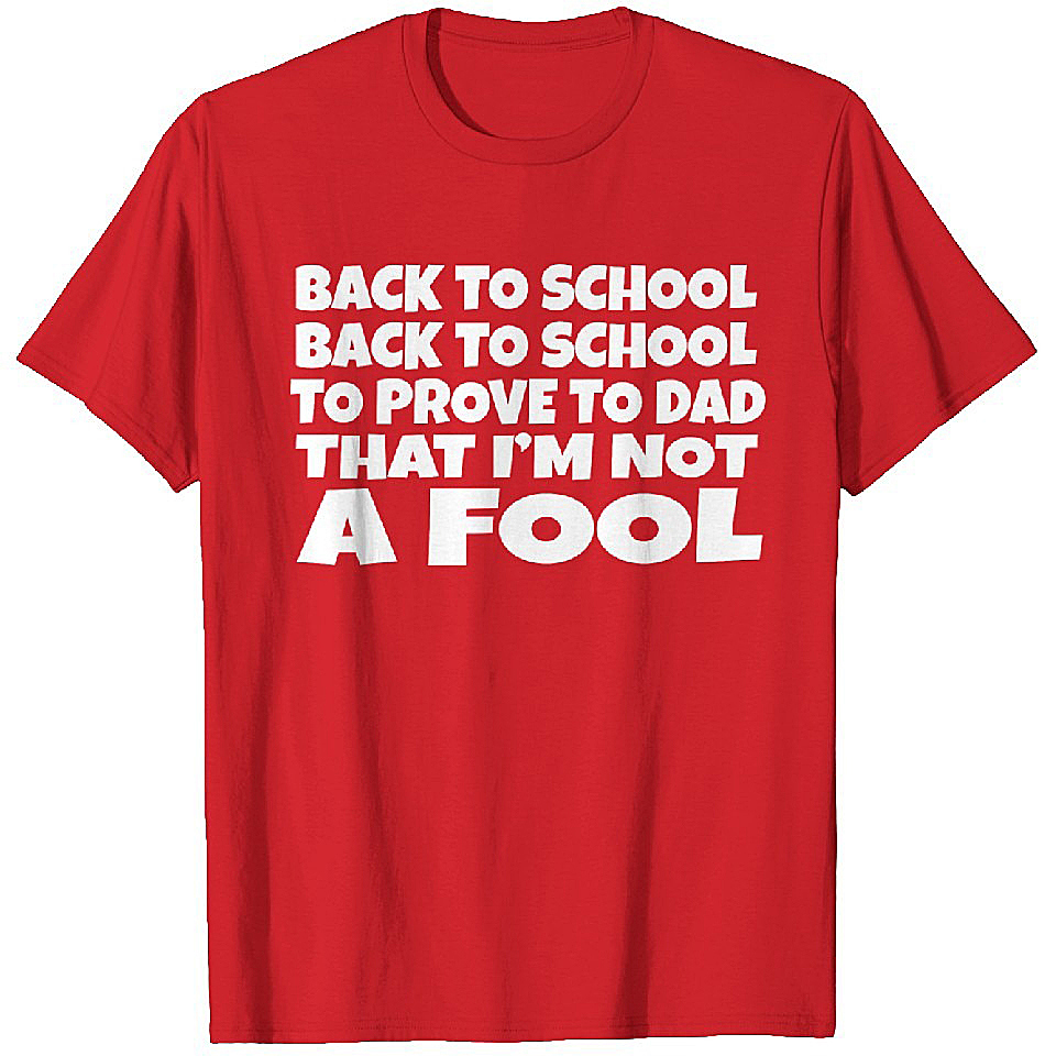 Back To School Back To School T Shirts Heavyweight T-shirt Men