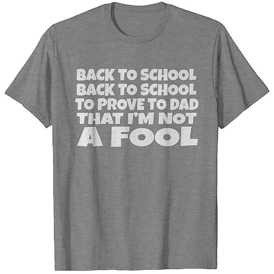Back To School Back To School T Shirts Heavyweight T-shirt Men