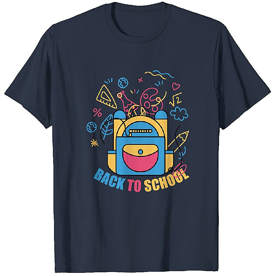 Back To School T-Shirts Heavyweight T-shirt Men