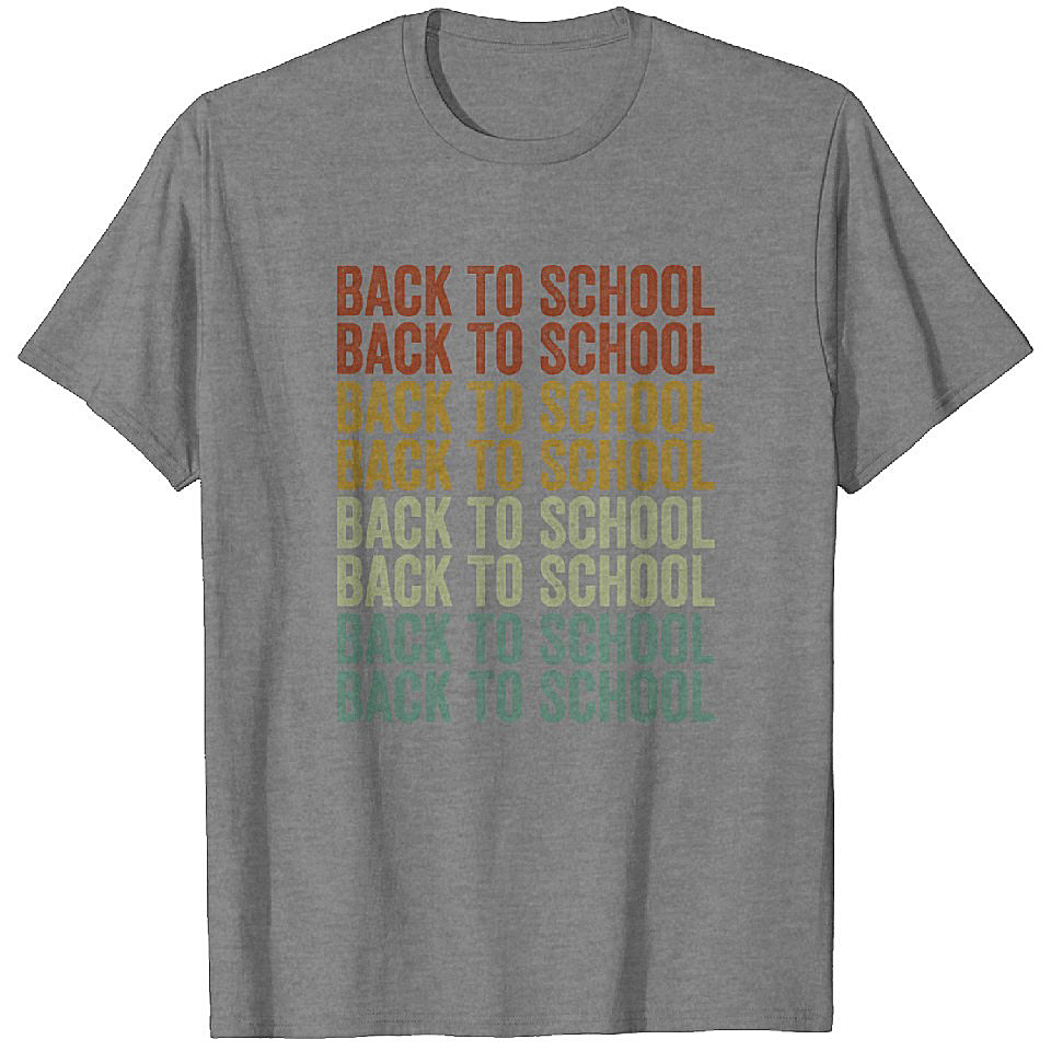 Back To School T-Shirts Heavyweight T-shirt Men