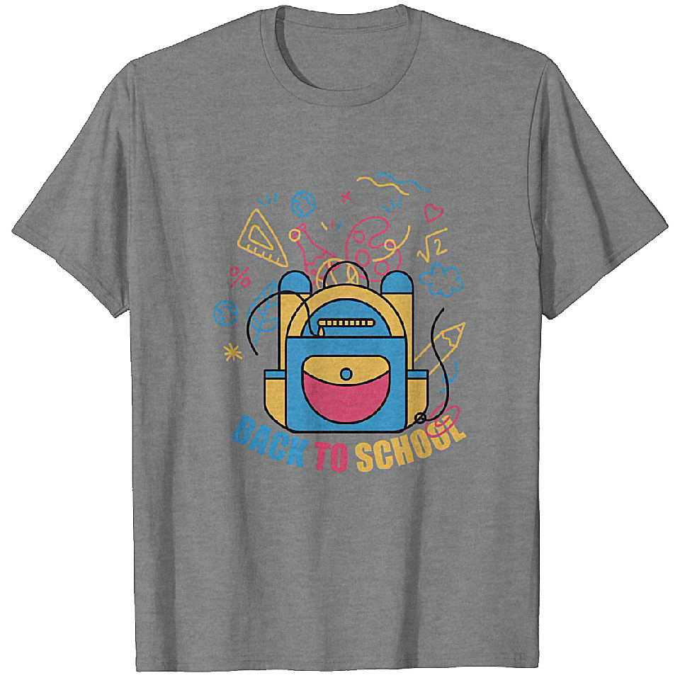 Back To School T-Shirts Heavyweight T-shirt Men