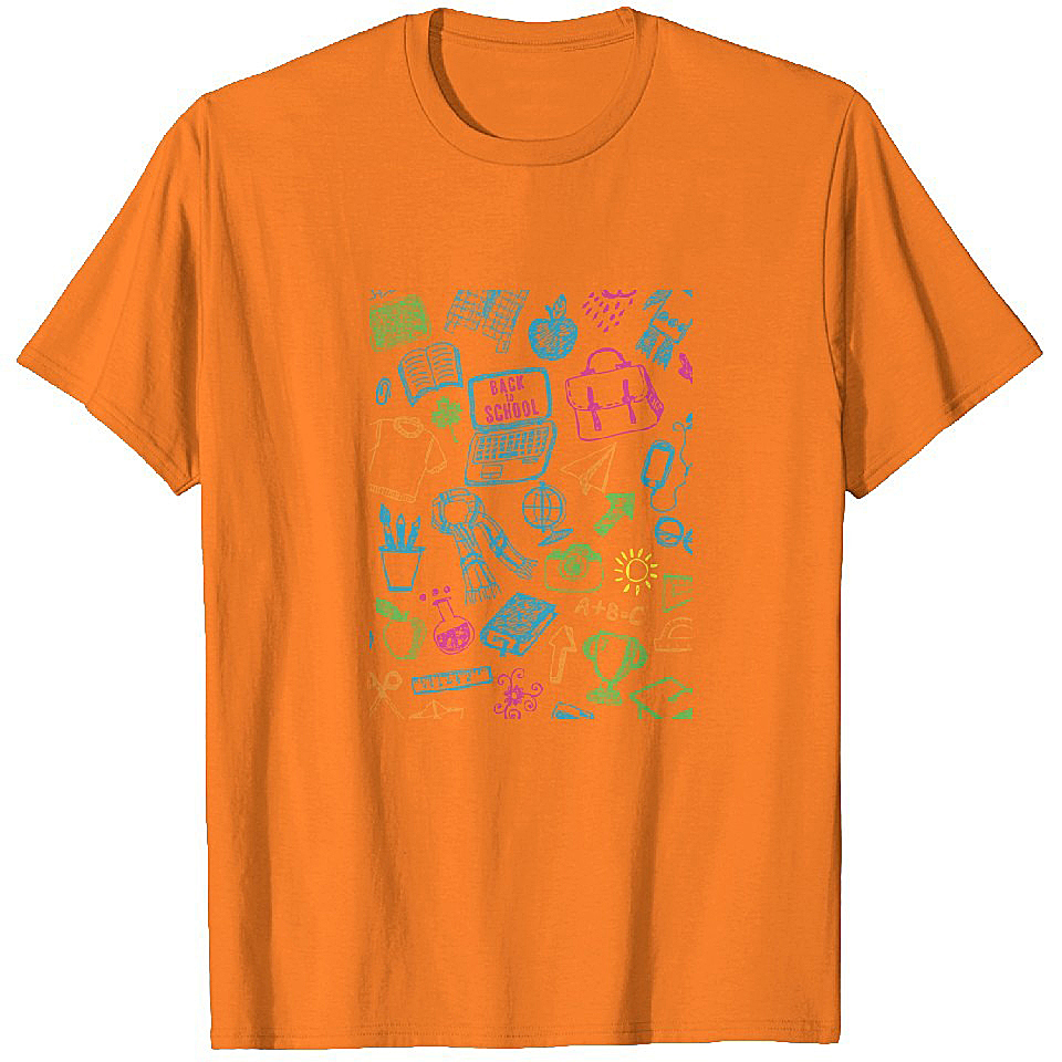 Back To School Teacher, Back To School Students T-Shirts Heavyweight T-shirt Men