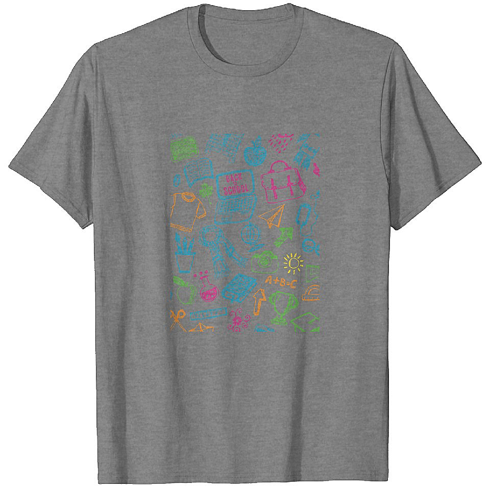 Back To School Teacher, Back To School Students T-Shirts Heavyweight T-shirt Men