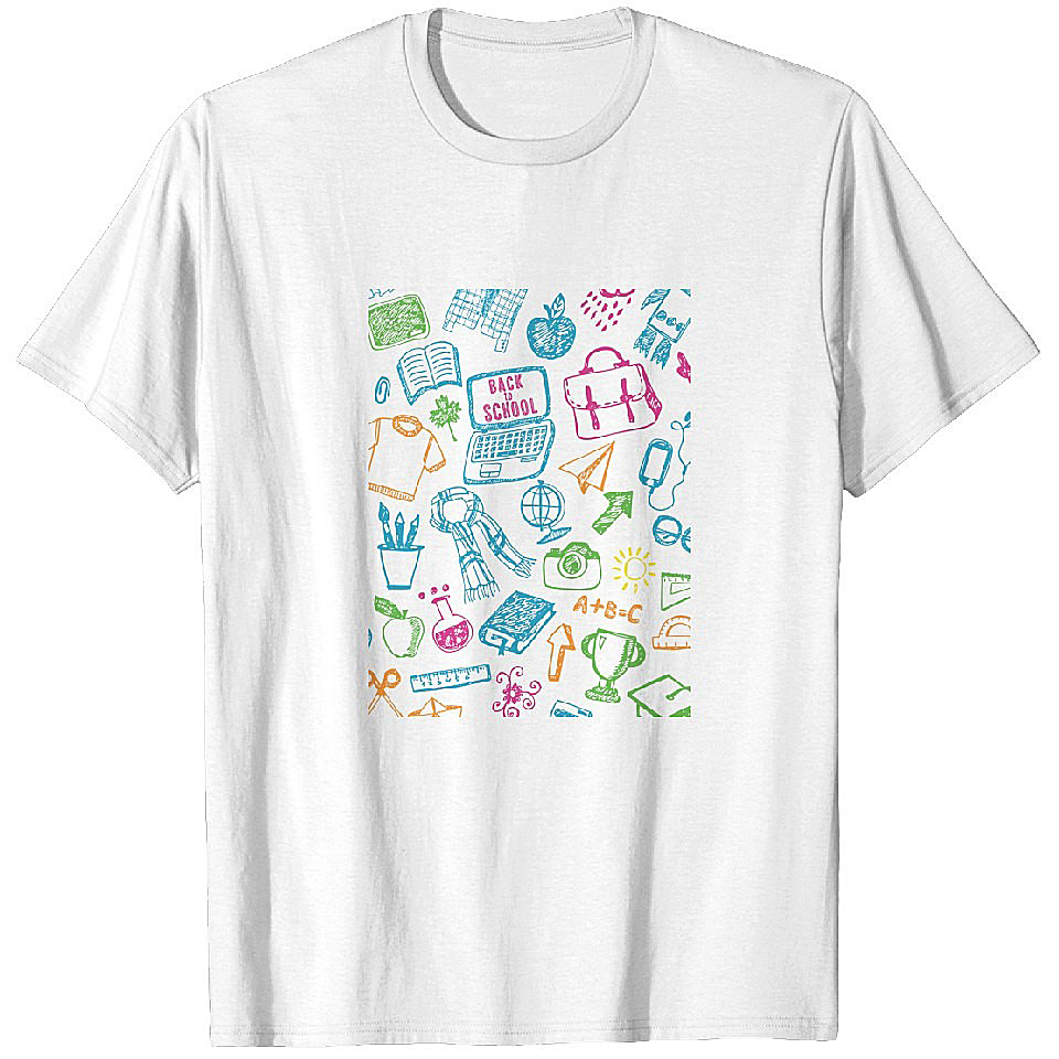 Back To School Teacher, Back To School Students T-Shirts Heavyweight T-shirt Men