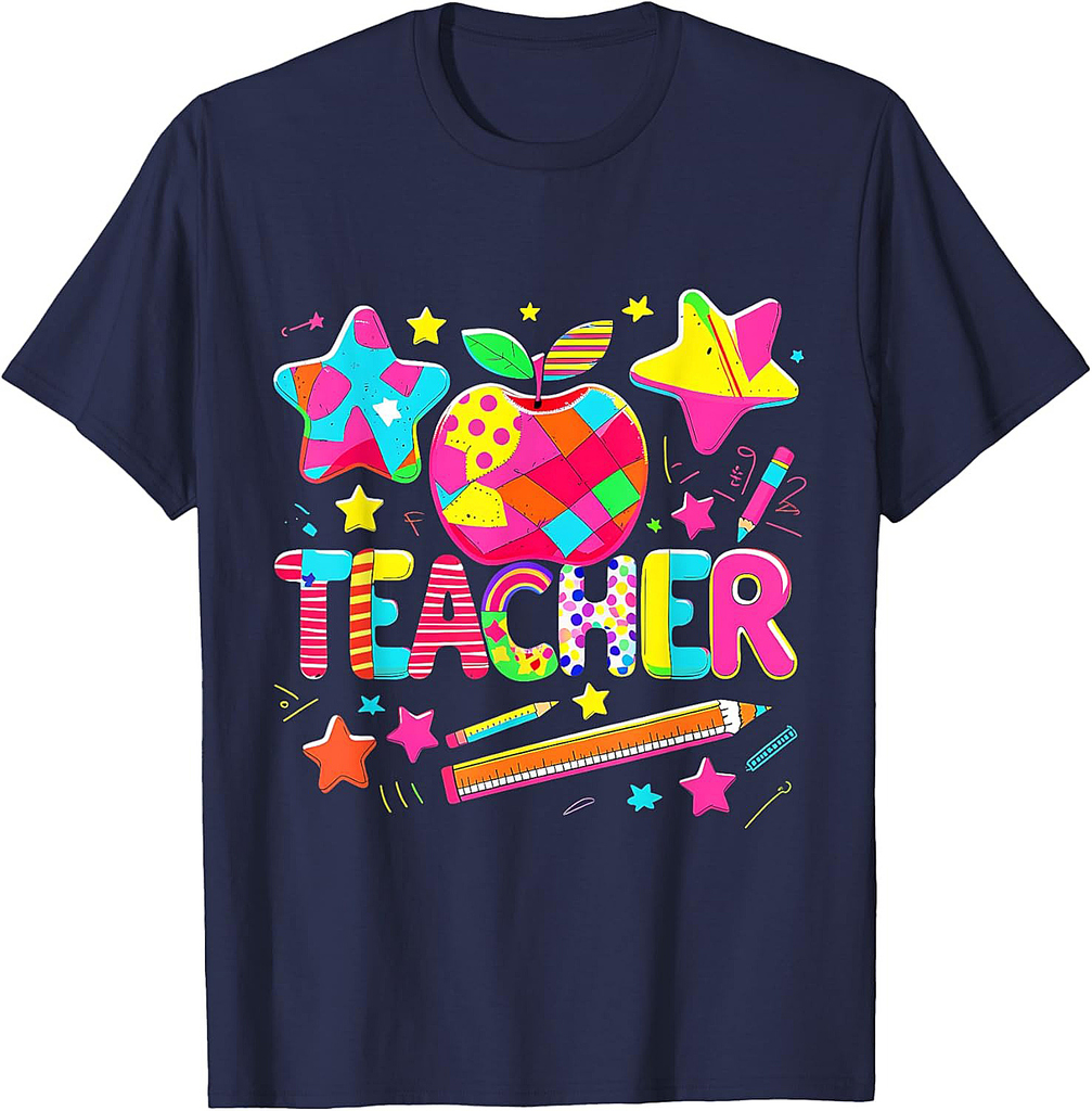 Back To School Teacher Life Inspirational Teach Love Inspire T-Shirt