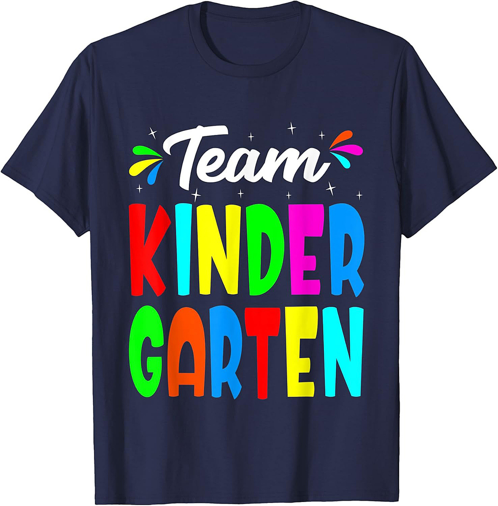 Back To School Team Kindergarten Squad Teacher Student T-Shirt