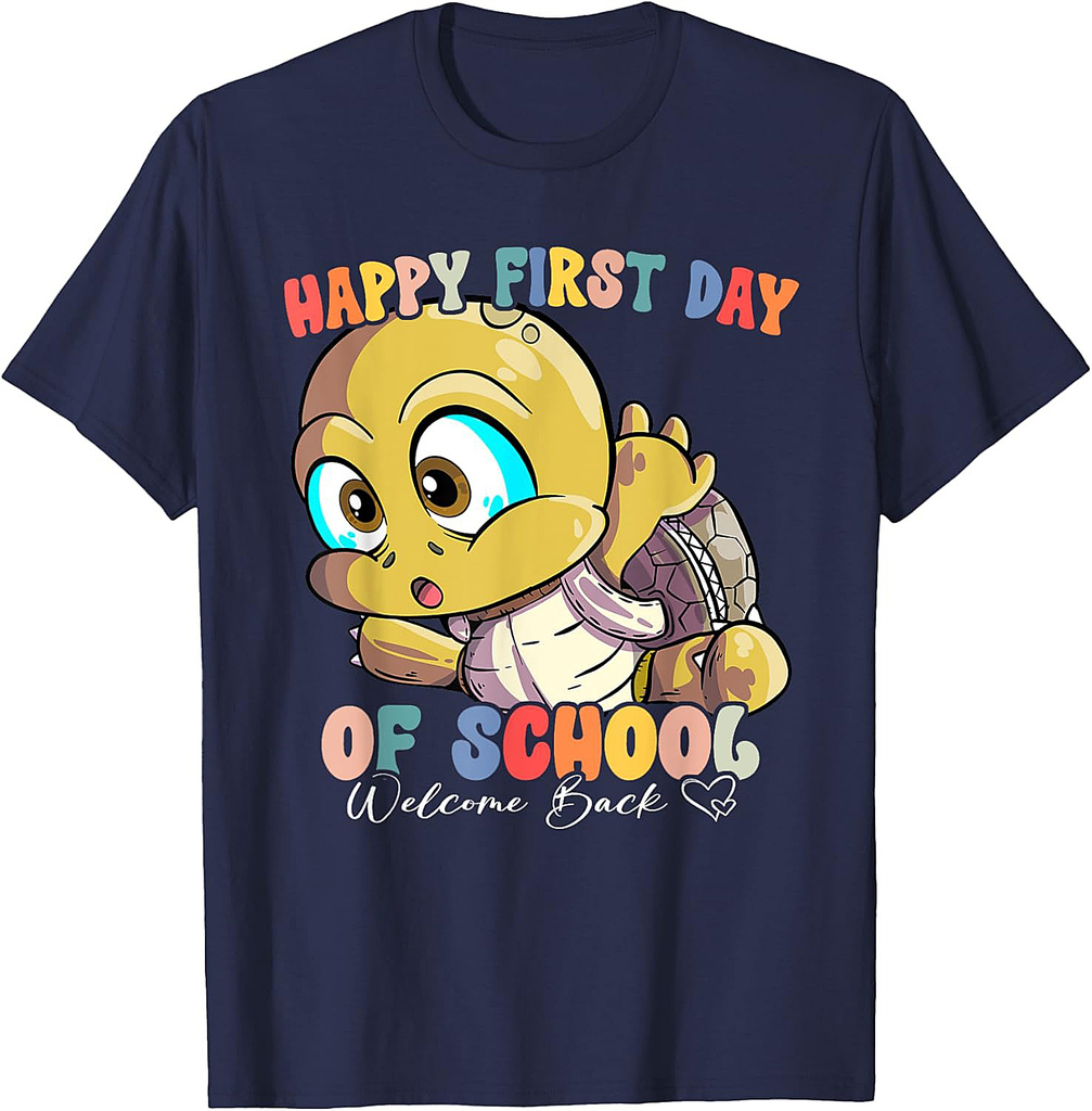 Back To School Vibes Happy First Day Of School T-Shirt