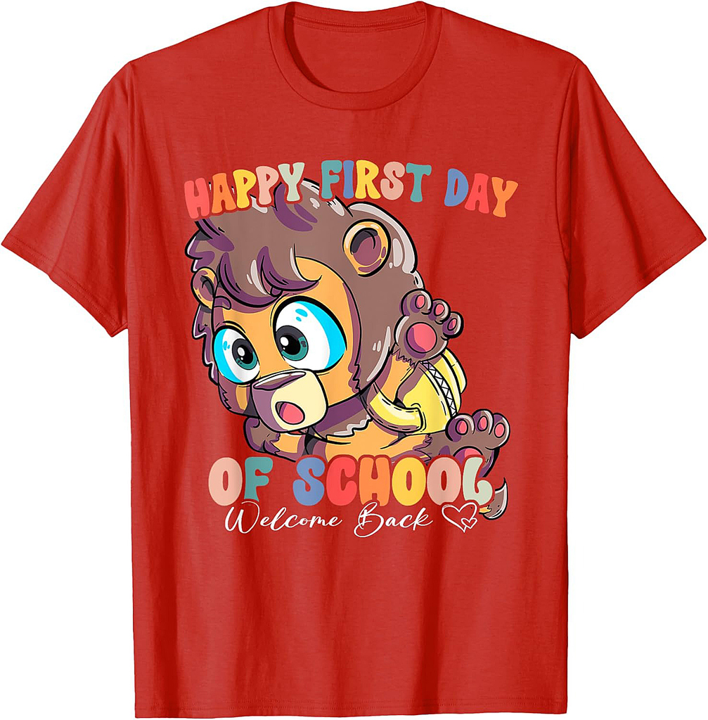 Back To School Vibes Happy First Day Of School T-Shirt