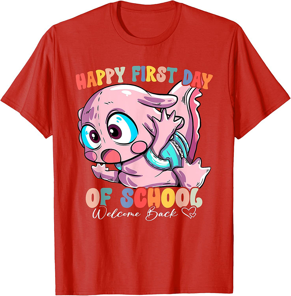 Back To School Vibes Happy First Day Of School T-Shirt