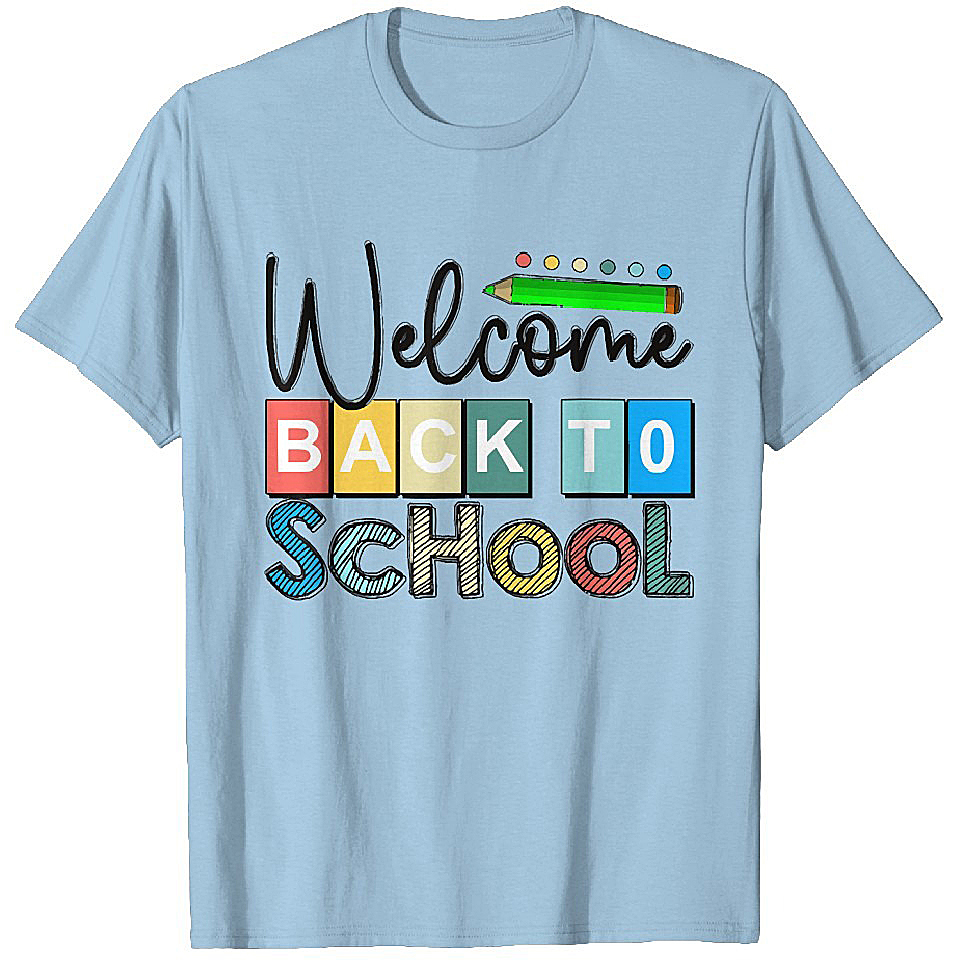 Back To School Welcome Back To School Day T-Shirts Heavyweight T-shirt Men