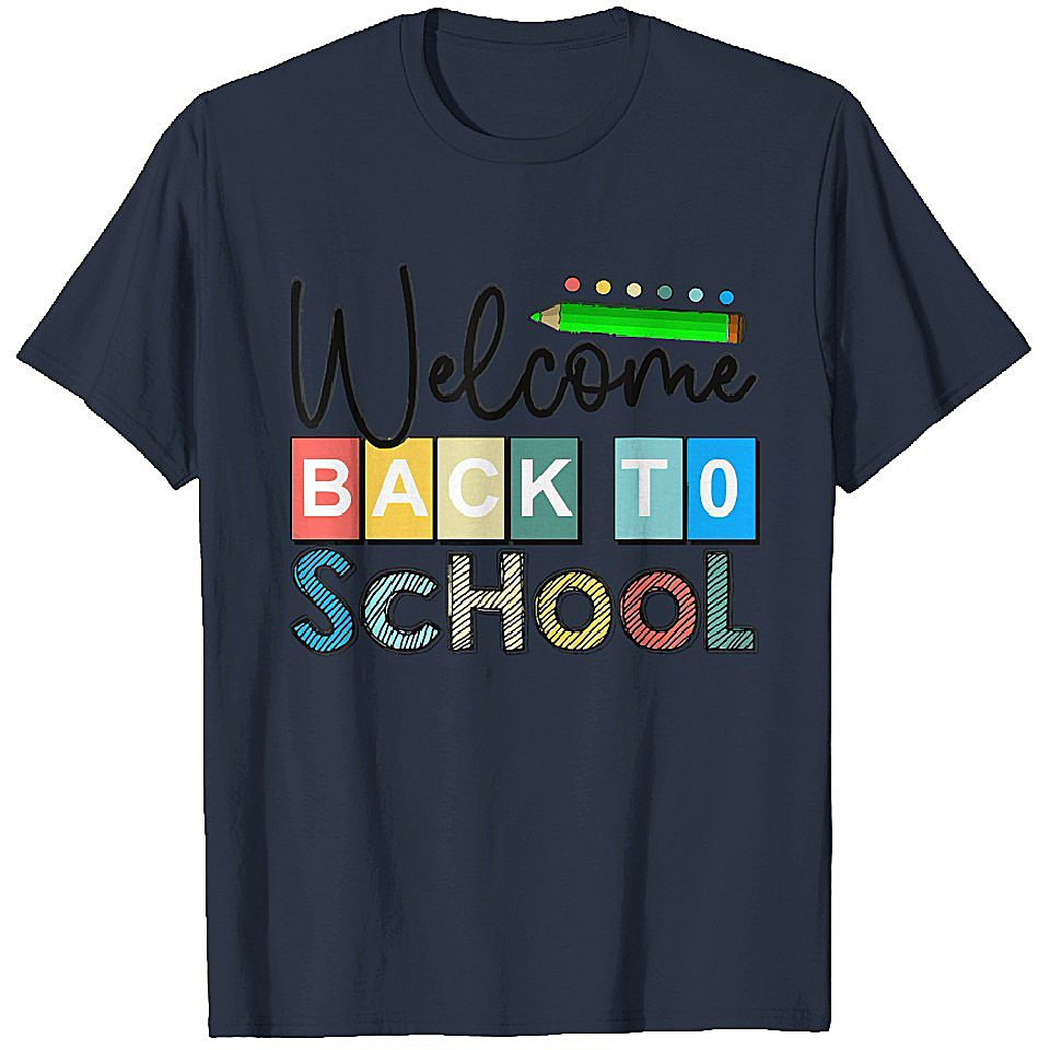 Back To School Welcome Back To School Day T-Shirts Heavyweight T-shirt Men