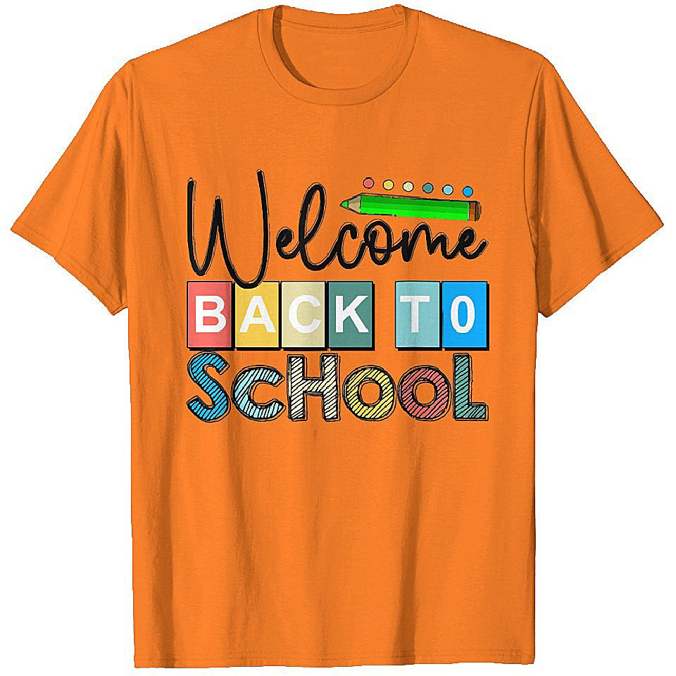 Back To School Welcome Back To School Day T-Shirts Heavyweight T-shirt Men