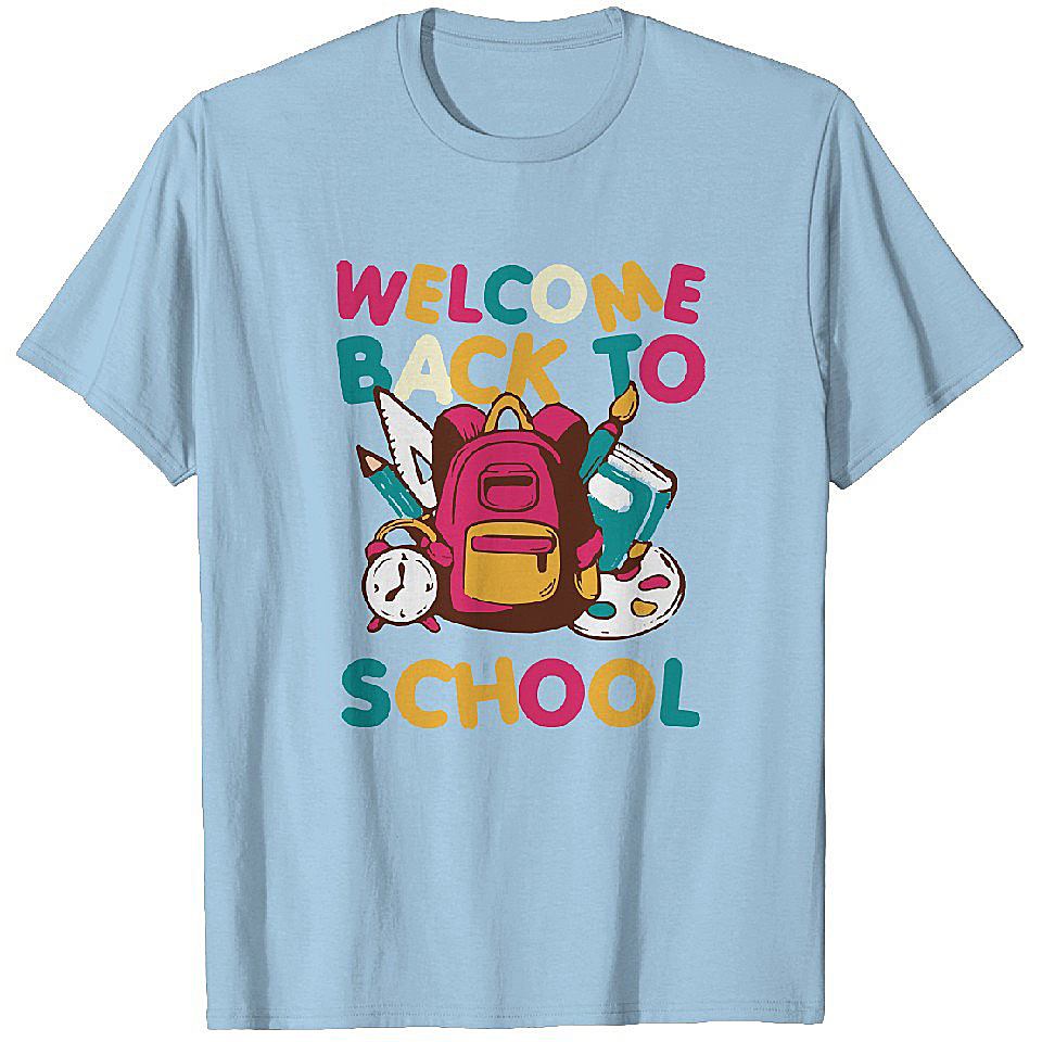 Back To School Welcome Back To School T-Shirts Heavyweight T-shirt Men