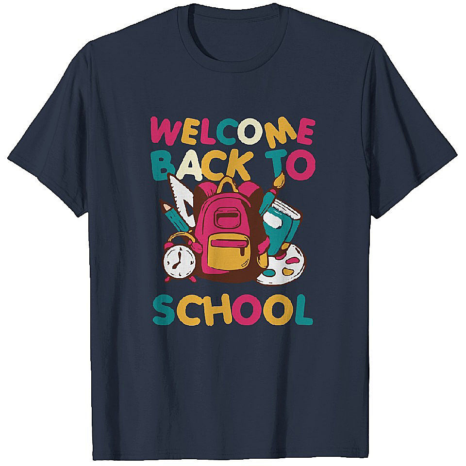 Back To School Welcome Back To School T-Shirts Heavyweight T-shirt Men