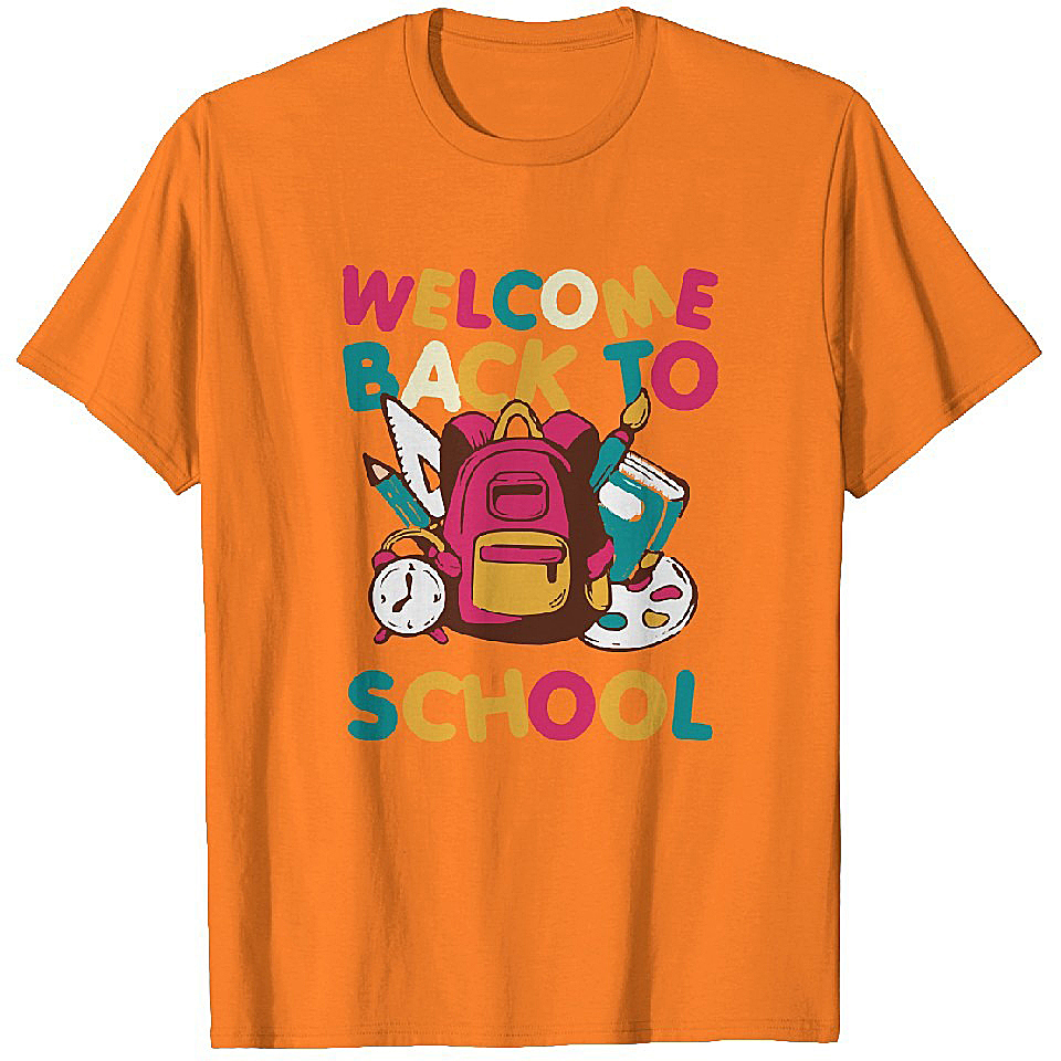 Back To School Welcome Back To School T-Shirts Heavyweight T-shirt Men