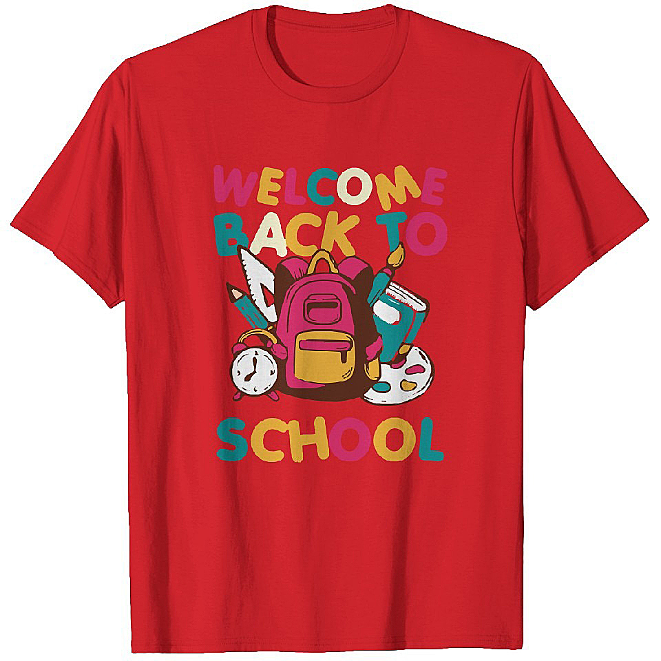 Back To School Welcome Back To School T-Shirts Heavyweight T-shirt Men