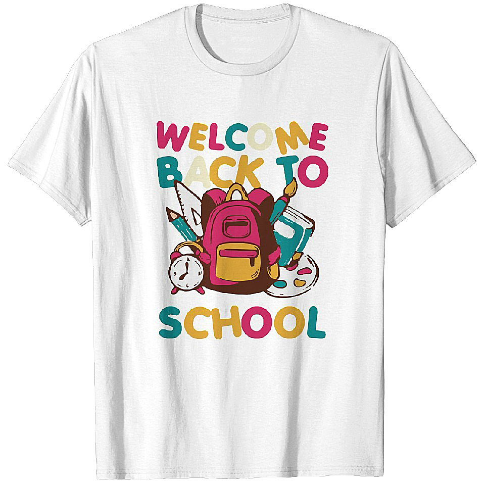 Back To School Welcome Back To School T-Shirts Heavyweight T-shirt Men