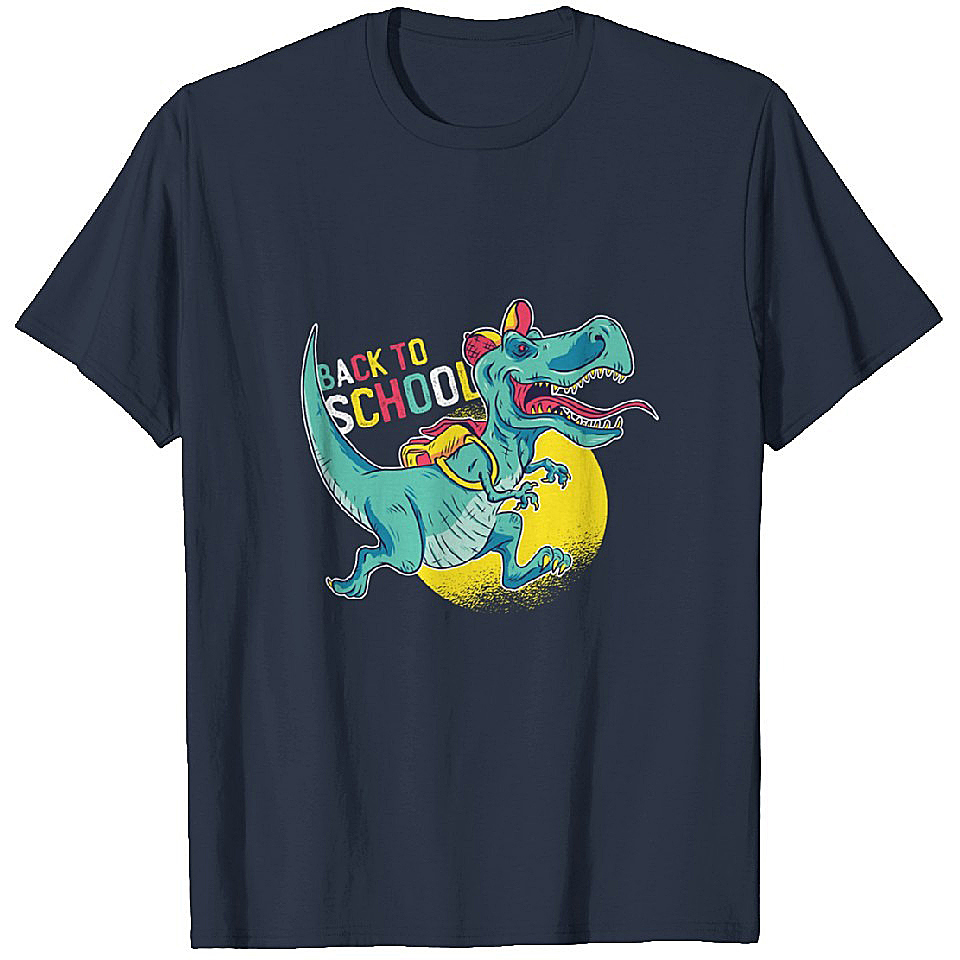 Back to School Back to School Dino gift T-Shirts Heavyweight T-shirt Men