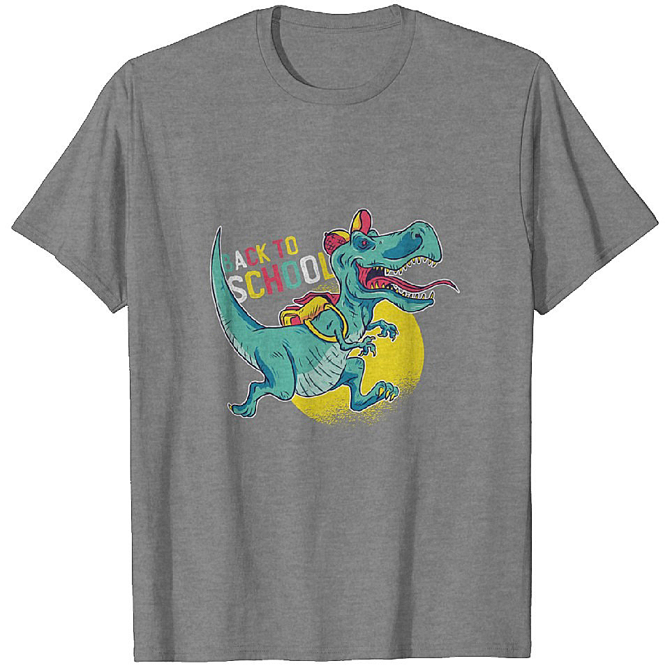 Back to School Back to School Dino gift T-Shirts Heavyweight T-shirt Men