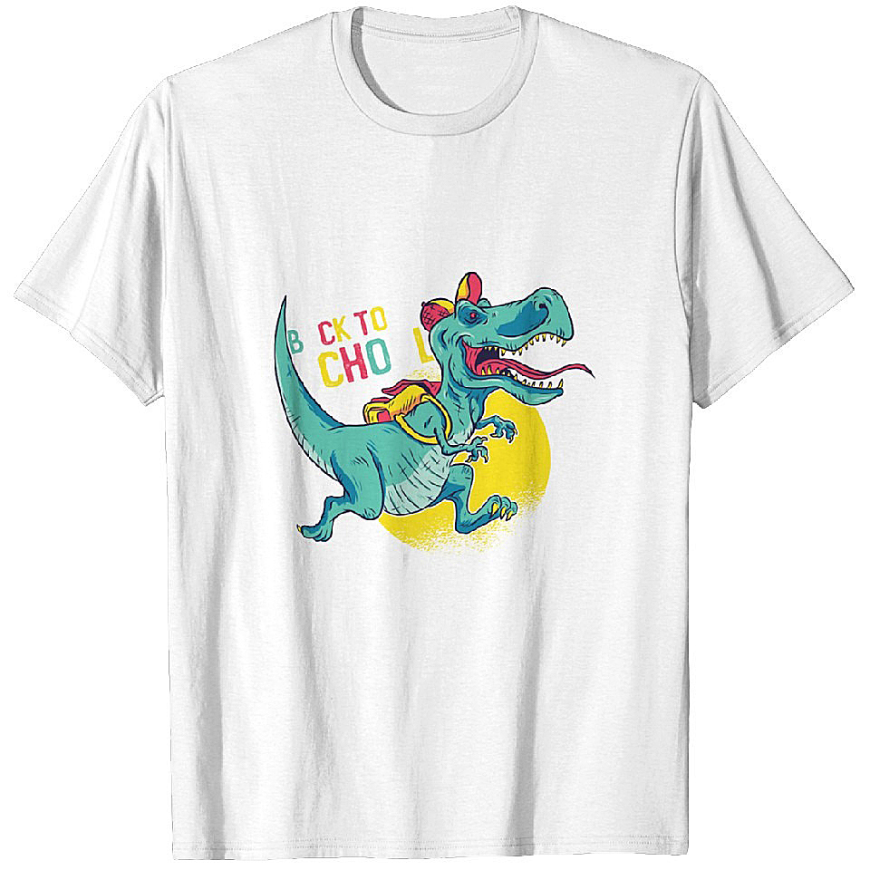 Back to School Back to School Dino gift T-Shirts Heavyweight T-shirt Men