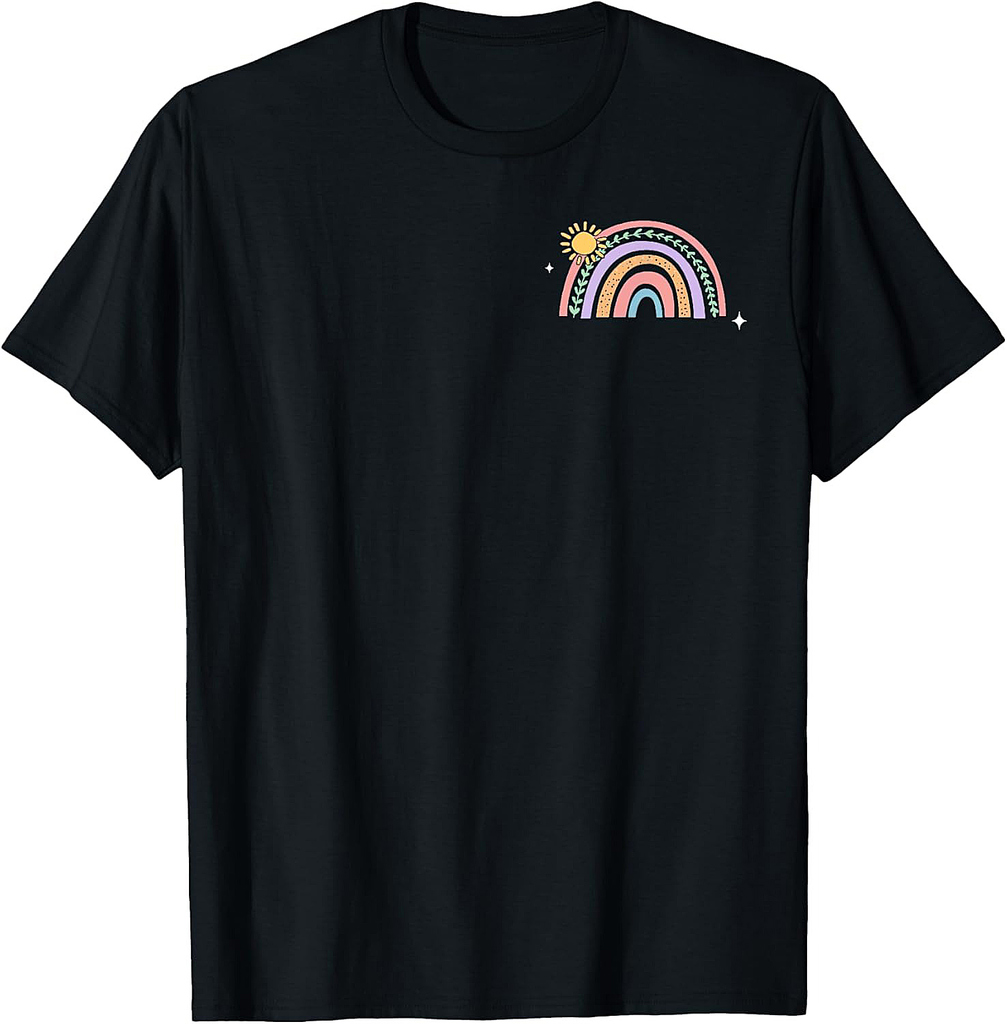 Back to School Dear Students Behind Me 2 Sided Teacher T-Shirt