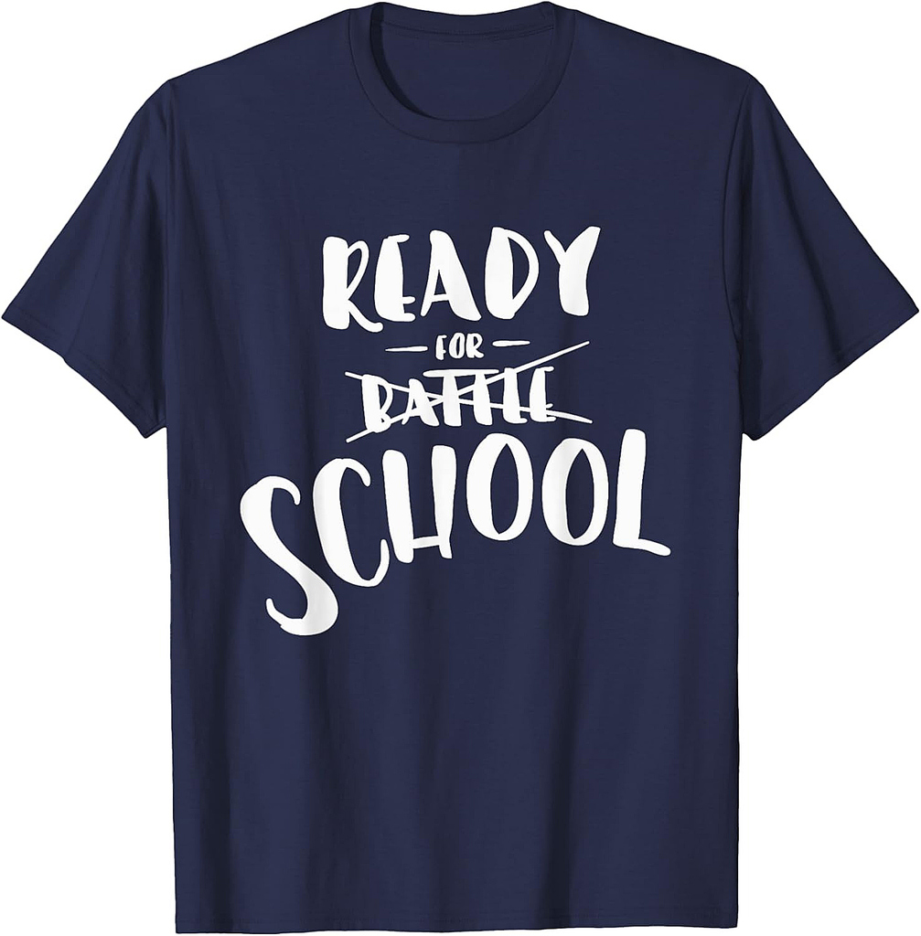 Back to School Design for Children and Adults T-Shirt