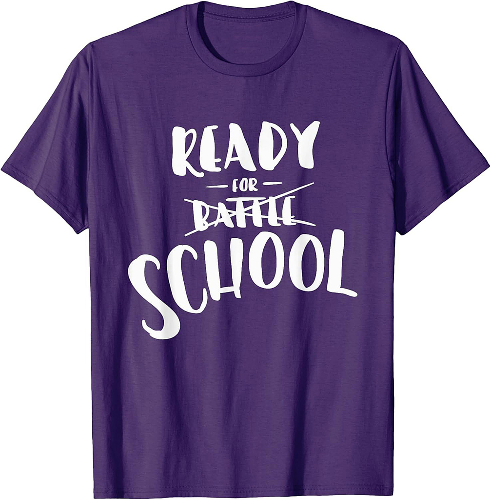 Back to School Design for Children and Adults T-Shirt