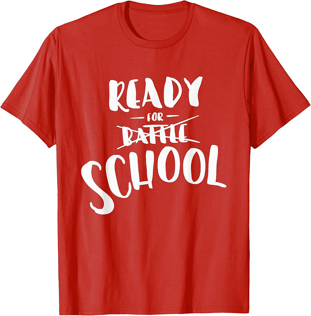 Back to School Design for Children and Adults T-Shirt