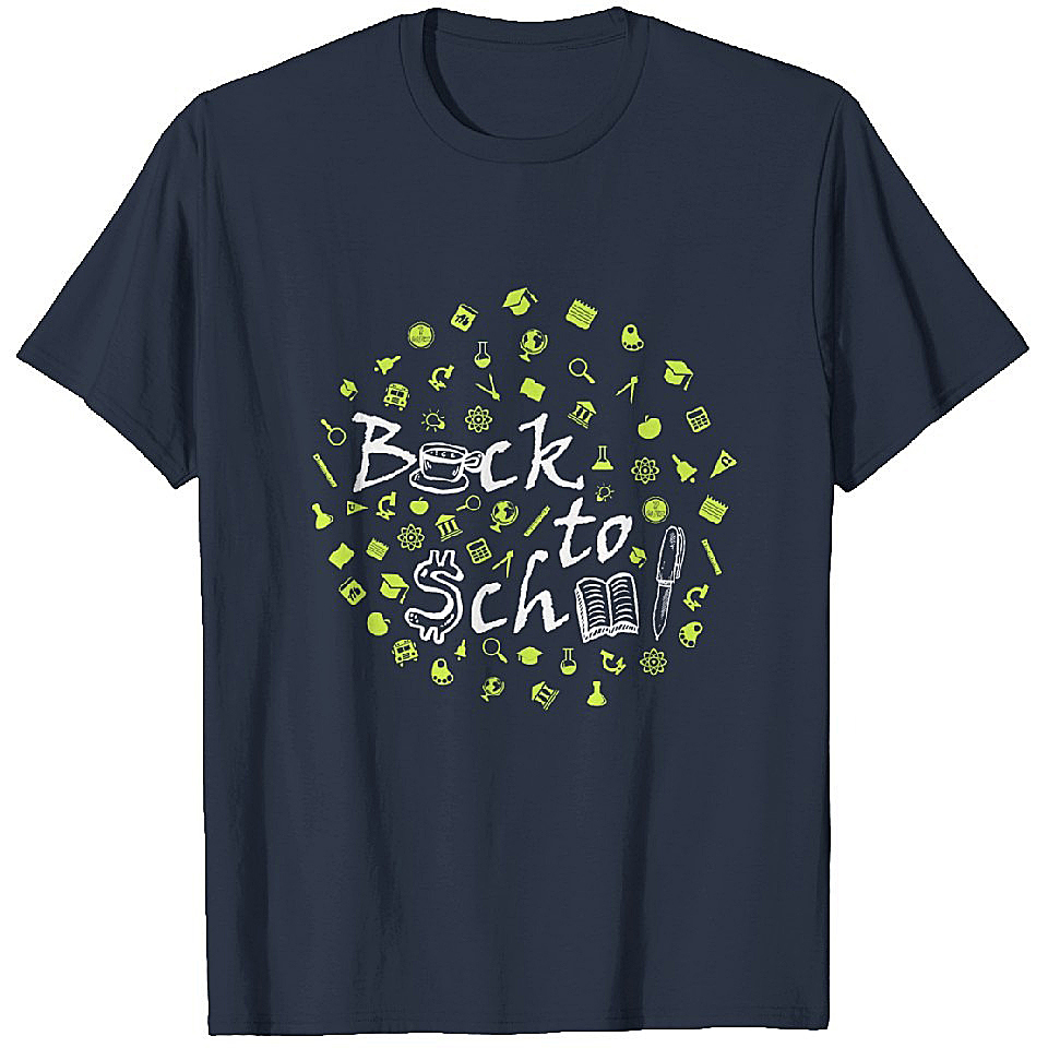 Back to School T Shirts Heavyweight T-shirt Men