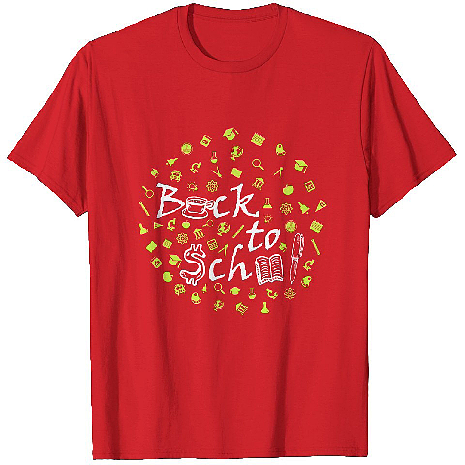 Back to School T Shirts Heavyweight T-shirt Men
