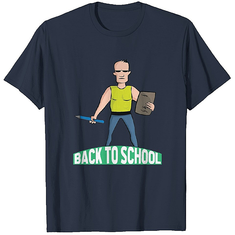 Back to school T Shirts Heavyweight T-shirt Men