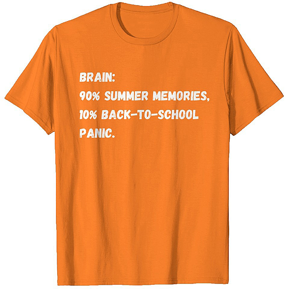 Back to school T Shirts Heavyweight T-shirt Men