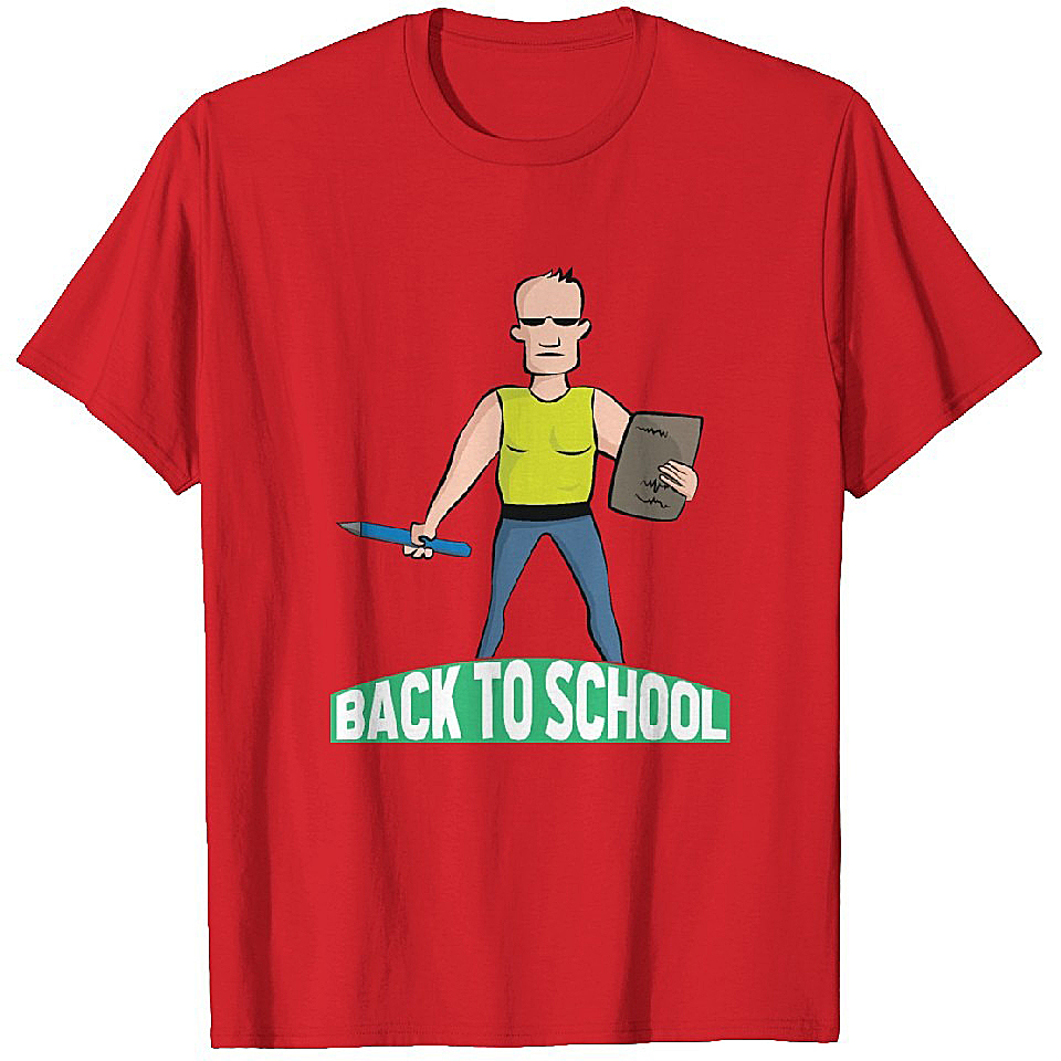 Back to school T Shirts Heavyweight T-shirt Men