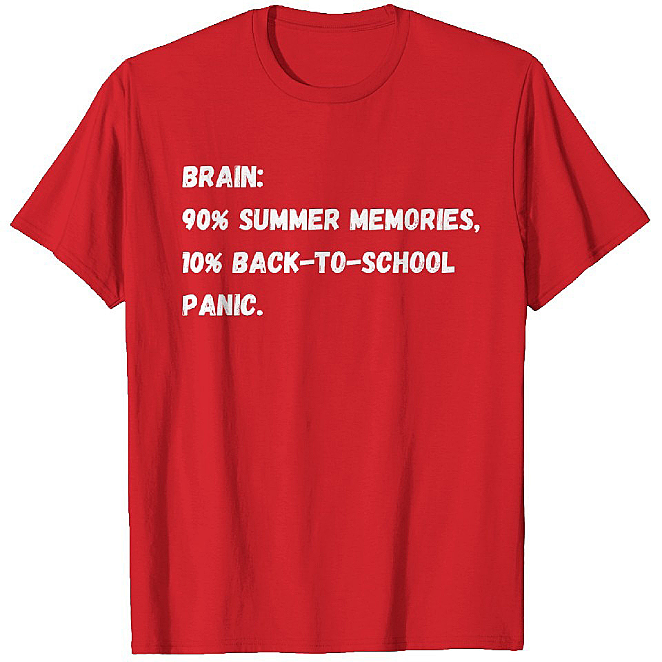 Back to school T Shirts Heavyweight T-shirt Men