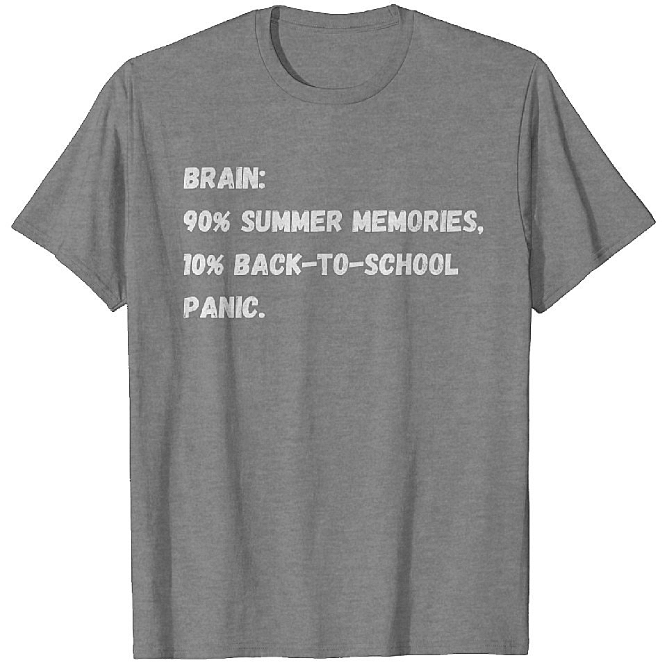 Back to school T Shirts Heavyweight T-shirt Men